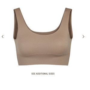 SKIMS Stretch Rib Scoop Bralette & Short Combo